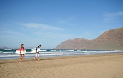 Famara Beach
