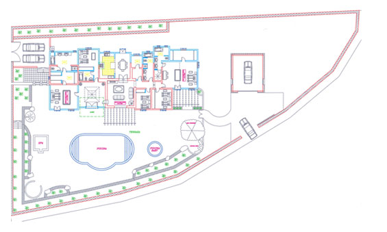 Exterior Floor Plan